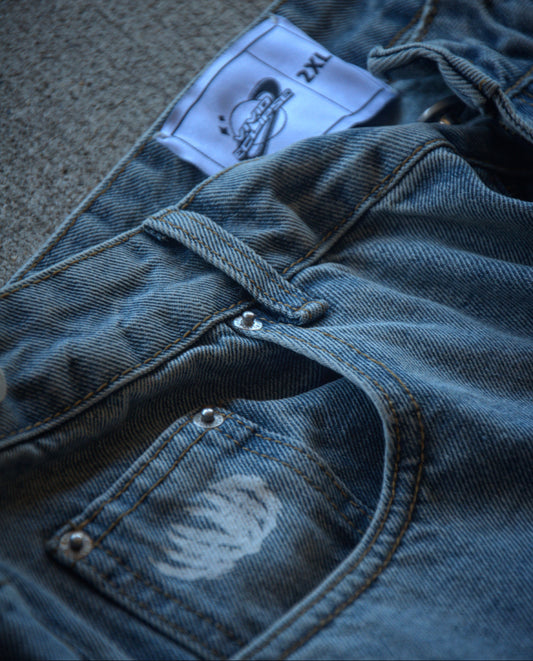 "RESURGENCE" Blue Jeans